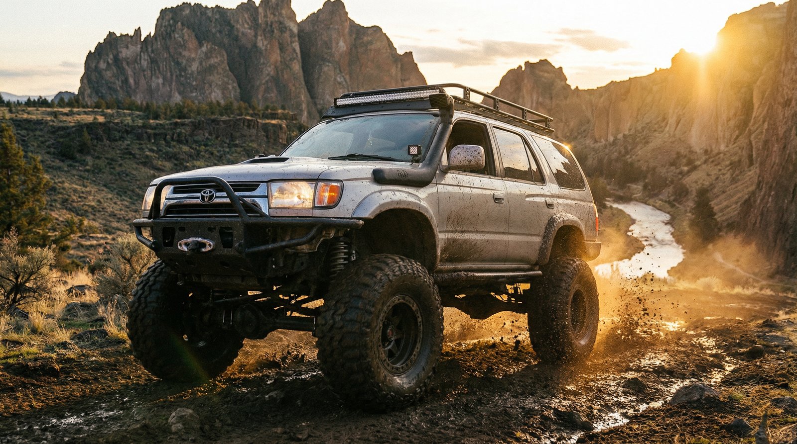 黄色仓库越野车改装视频教程